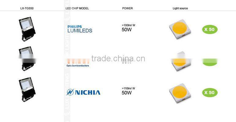 5 years warranty outdoor high lumens smd 20w 50w led flood light