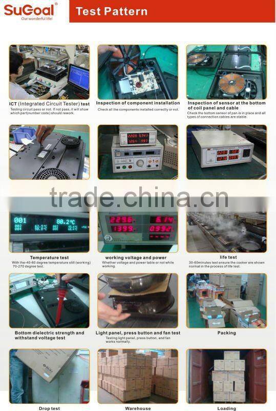 Hot Sale Model Crystal/Ceramic Plate Electric Induction Cooker China Manufacturer