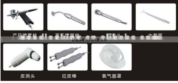 Guang zhou oxygen jet peel skin rejuvenation beauty equipment/facial massage machine