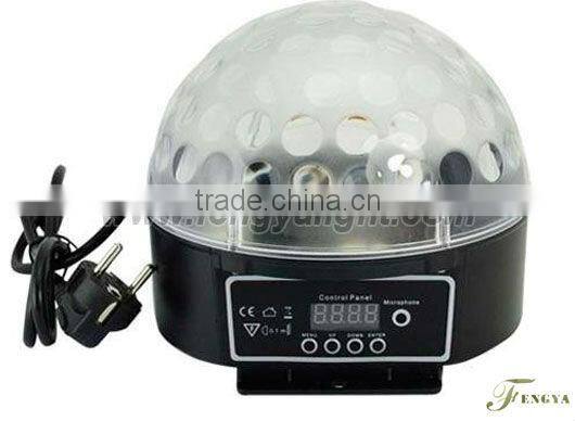 Disco Ball Light 3*3W RGBW LED crystal magic ball LED effect light