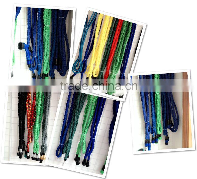 2015 hot sell Flexible Garden Hose With Spray Nozzle