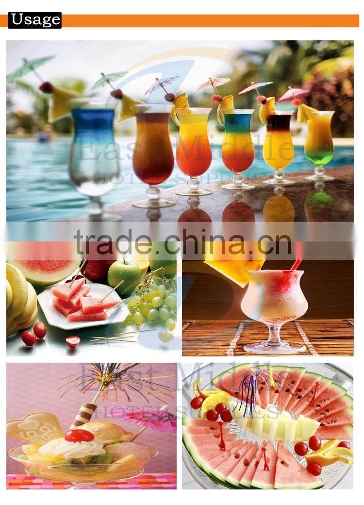 whosaler various designs party/pub/bar fruit toothpick