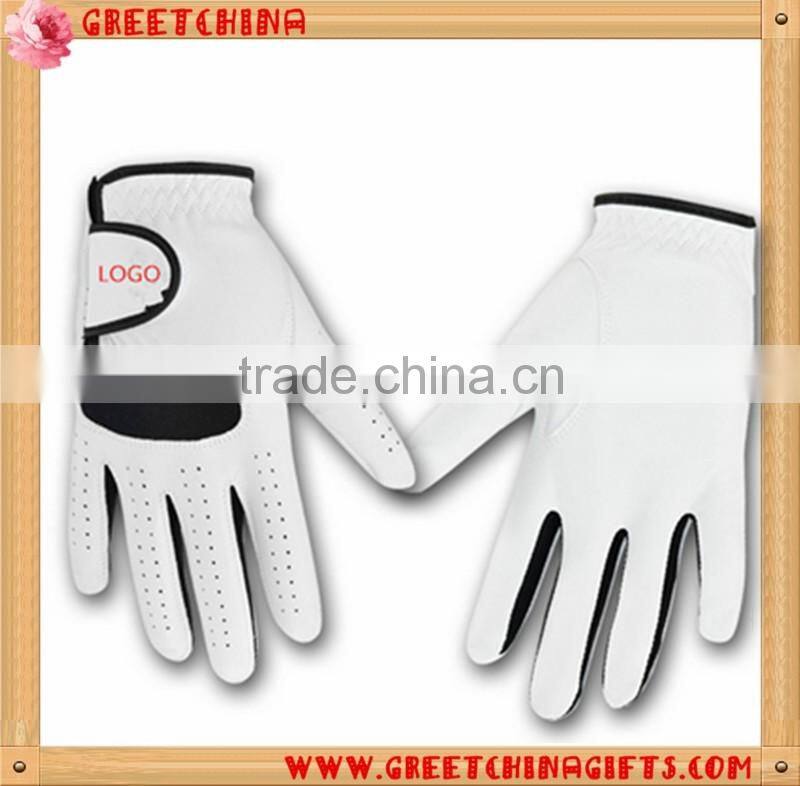 Sports accessories practice use suede leather golf gloves