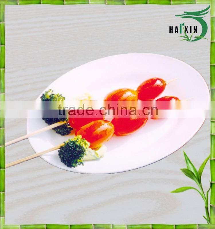 Natural Bamboo BBQ Sticks Bamboo Meat Fruit Outdoor Grilling Barbecue Skewers