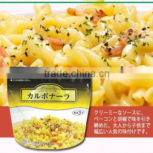 Japanese High-quality quick and easy Satake magic pasta for carbonara sauce 100g