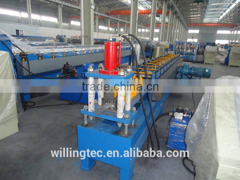 forming machine good appearance steel profile roller shutter door gate frame shapping machine price
