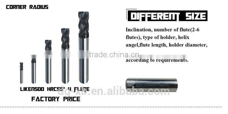 2/4 Flutes cnc tungsten carbide endmill bits