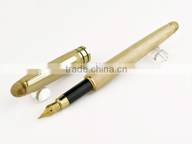 Hot pen Metal Wooden Rolller pen TC-W001f