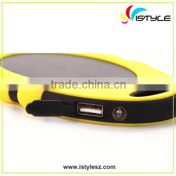 5000mAh Portable flexibility solar charger for iphone