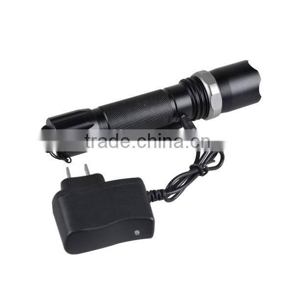 390nm Self Defense High Power Zoom LED Linterna Rechargeable Inspection Light
