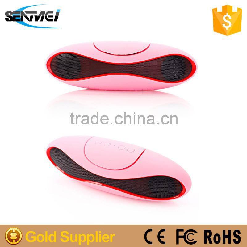 American Football Design Portable Wireless Mini Bluetooth Speaker Wholesale Customized Logo With FCC CE and ROHS