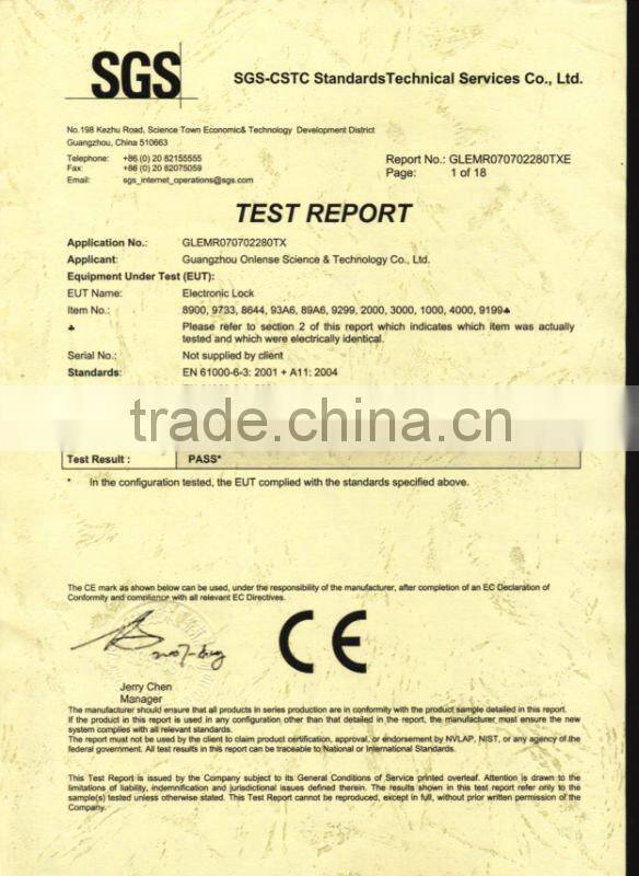 code door lock for glass door