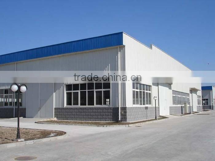 Steel structure factory with all detailed installation drawing