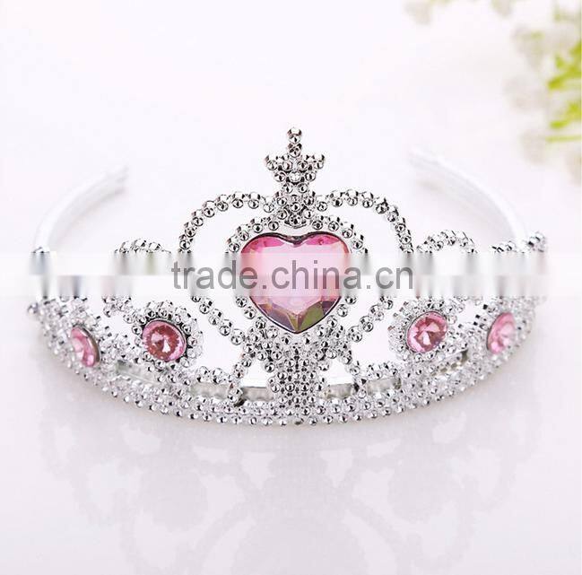 Ice and snow country children's crown The little girl tire Hair head hoop wholesale