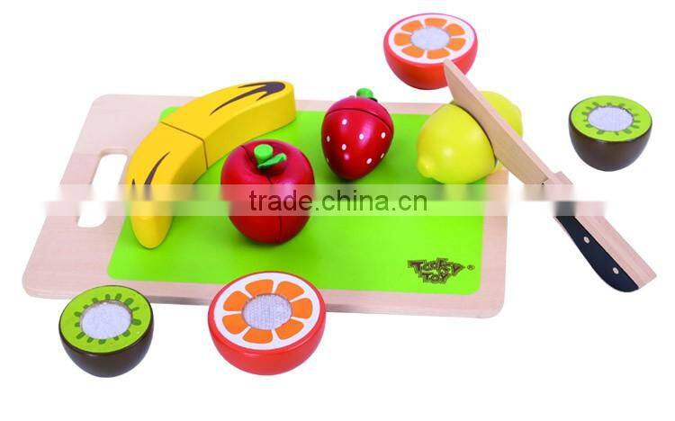 Wood Eats! Fruit Slicers Playset Wooden Cutting Fruit Set