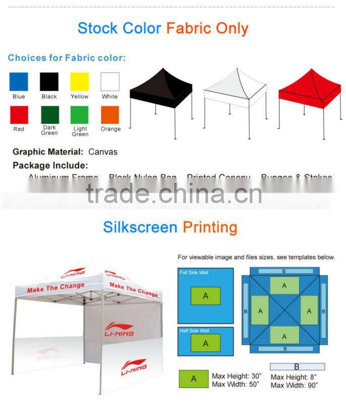 Outdoor Portable Pop Events Canopy