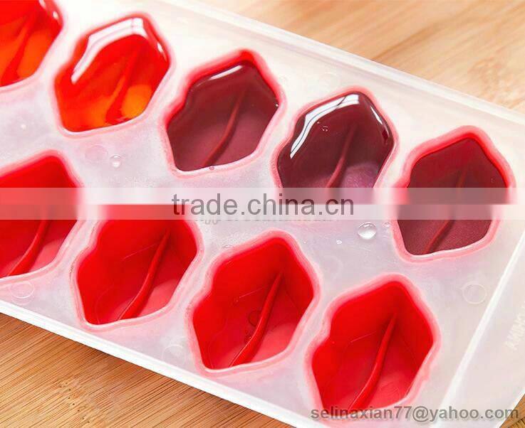 NEW Novelty Fruit Ice Juice Cube Tray Chocolate Jelly Silicone Mould Party