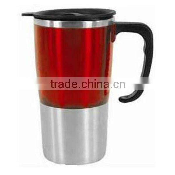 popular plastic cup with lid,advertising mug,cheap plastic travel mug