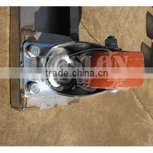 Stainless Steel Single Row Bakery Tray Trolly