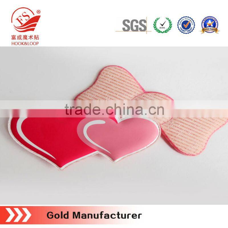 eco-friendly hook and loop letters with custom