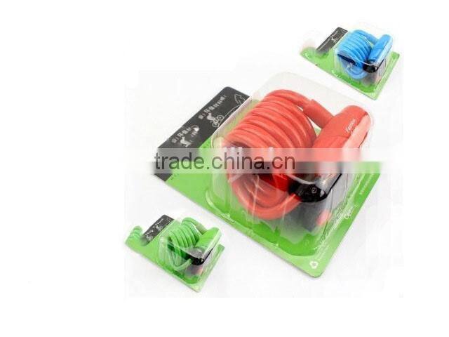 Top Security cable lock color available bicycle lock wholesale price bike lock