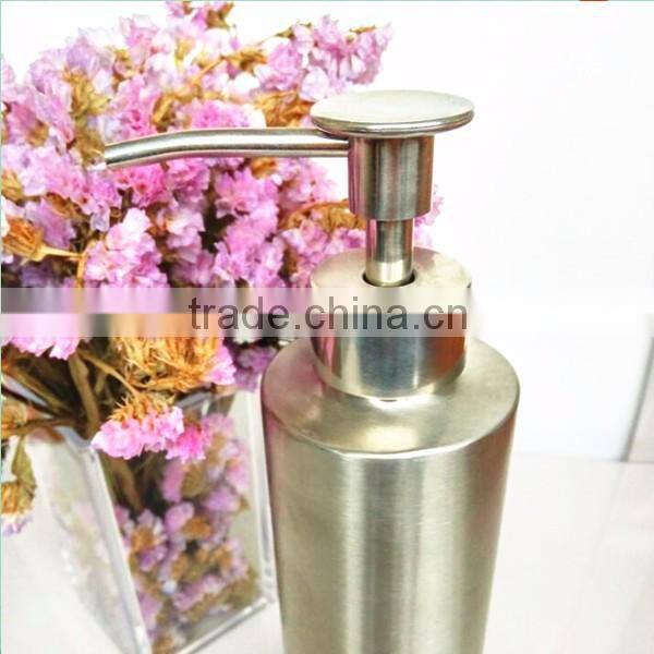 MZ-D09 High quality plastic bathroom accessories SS lotion pump