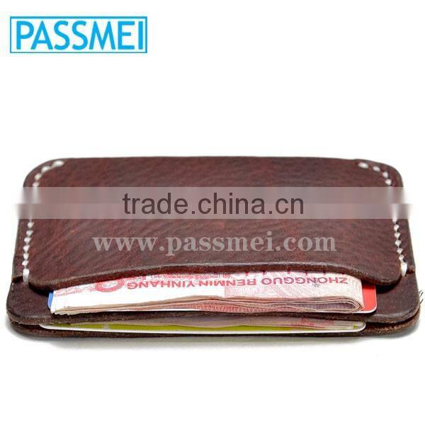Professional Manufacturer Pu Card Leather Holder Genuine Leather Card Leather Holder