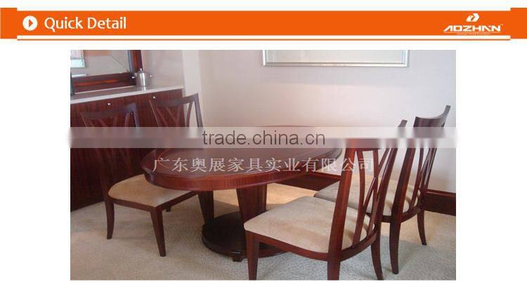 Hot sale cheap malaysian wood Dining Table Set