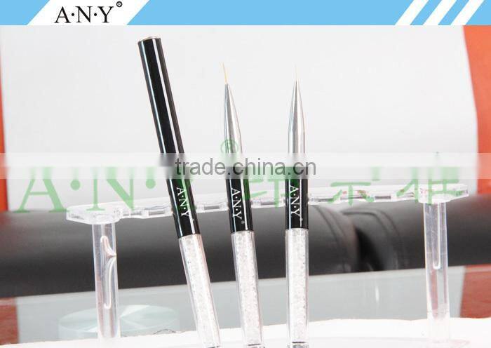 ANY Nail Art Beauty Care Crystal UV Gel Nails Design Liner Painting Nail Artist Nail Brushes
