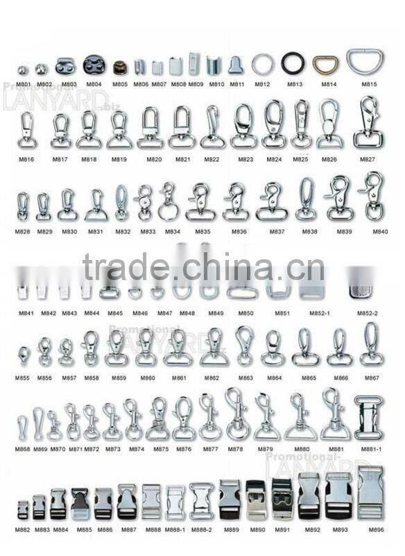 Wholesale all kinds safety harness buckles lanyard/stainless steel harness buckles buy direct from china manufacture