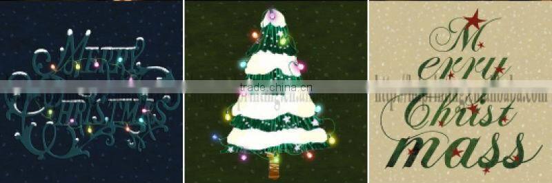 led light home modern decor of christmas