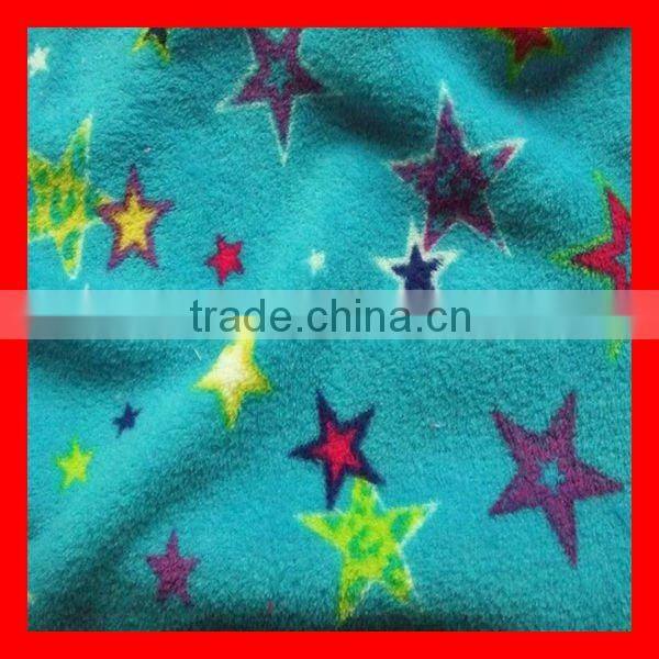 New Design Printed Coral Velvet