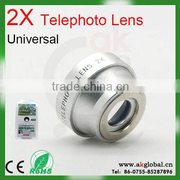 2X Telephoto lens for iphone mobile phone digital camera lens