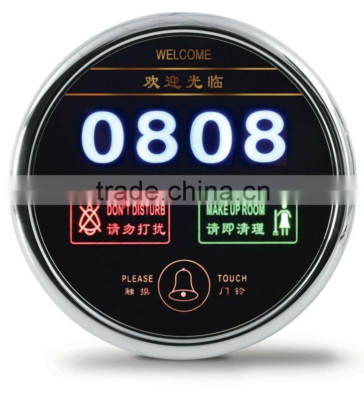 New luxury design hotel wall switch with room number display