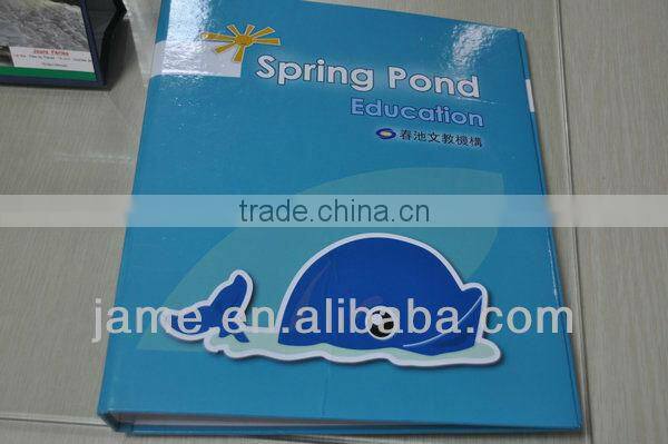 high quality unique glossy A4 card board executive presentation folders