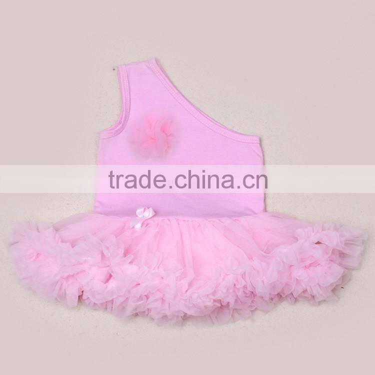 flower pink plain wear new born baby clothes clothing