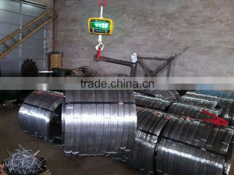 Galvanized Oval Wire 2.4x3.0mm For Farm Fencing