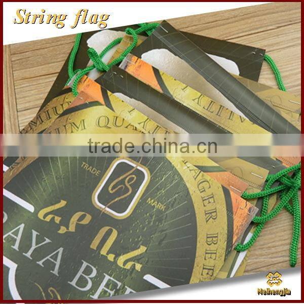 New style high quality indoor hanging flags