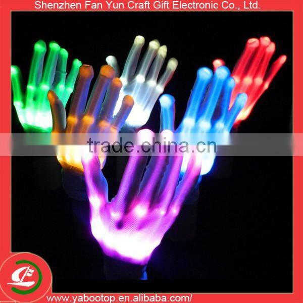 Party Items Custom Flashing LED Gloves