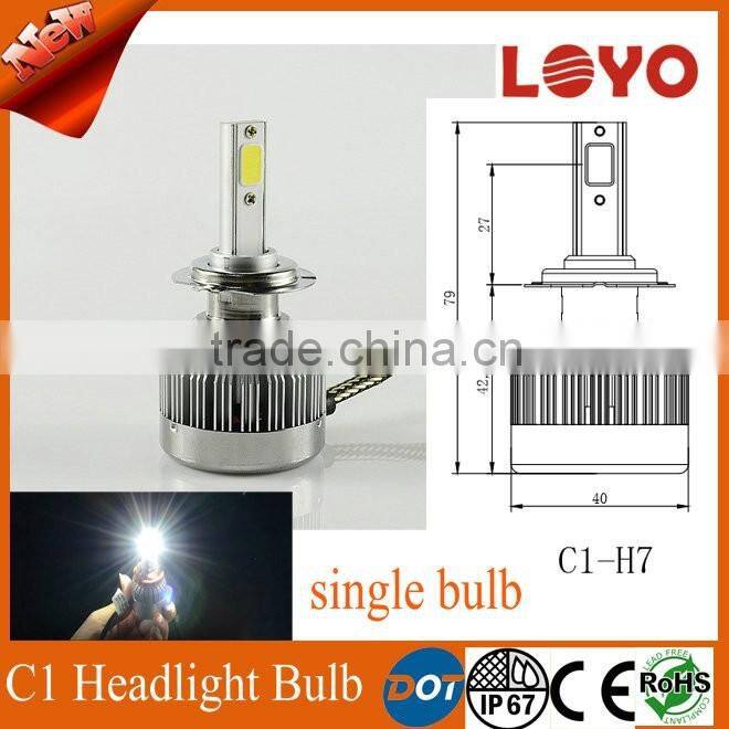 H1 H3 H4 H7 9005 9006 30W 3000lm H7 LED HEADLIGHT 30W LED BULB CAR HEAD LIGHT LED car h7 led headlight bulbs