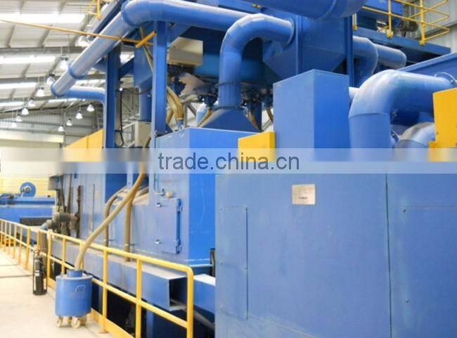 Multifunctional steel plate movable shot blasting machine with CE certificate