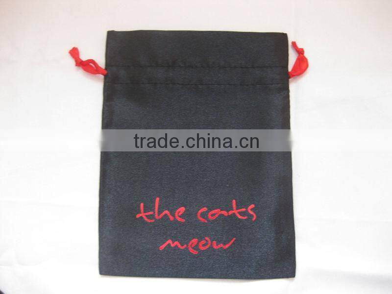 promotion satin free gift pouch bags