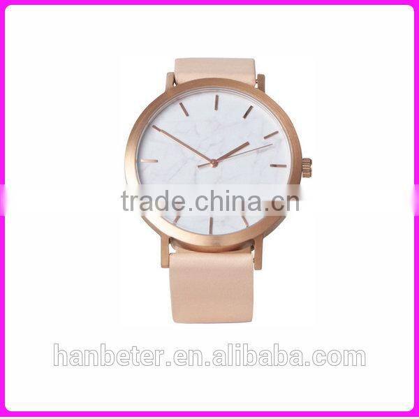 Marble dial watch with good quality batteries for popular designer girls watches