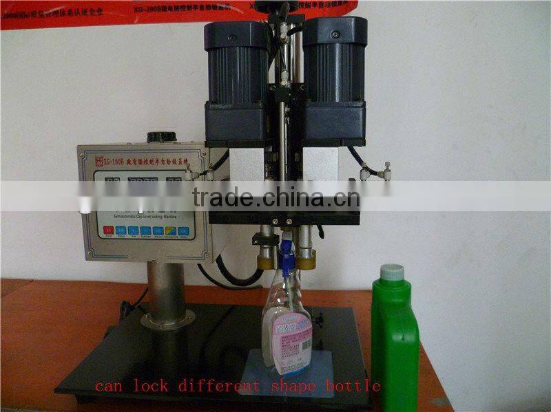 SPX semi automatic plastic bottle capping machine