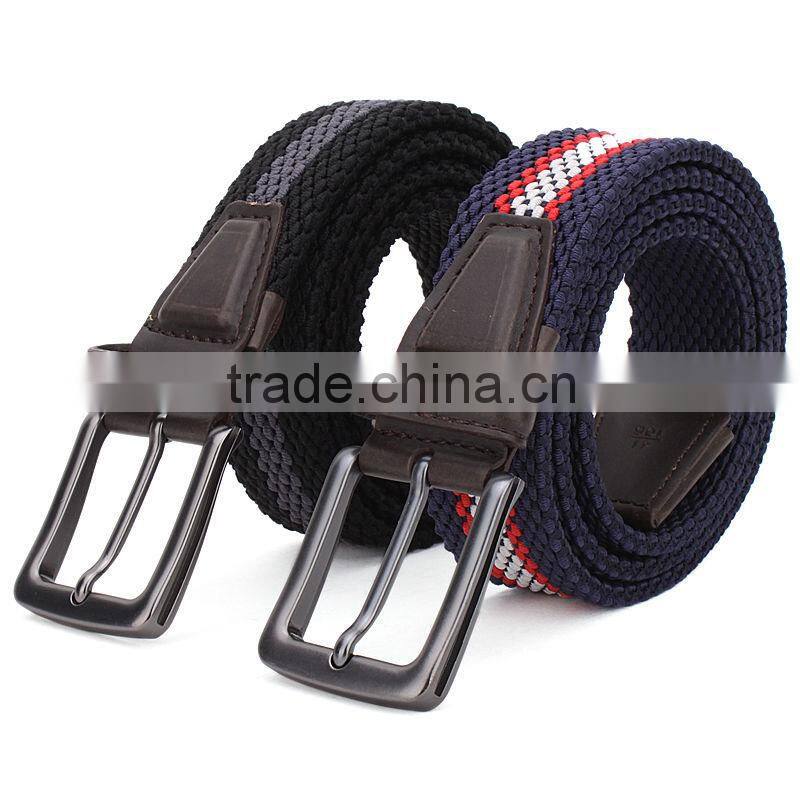 2014Fashion Braided Belt rayon yarn knitted belt