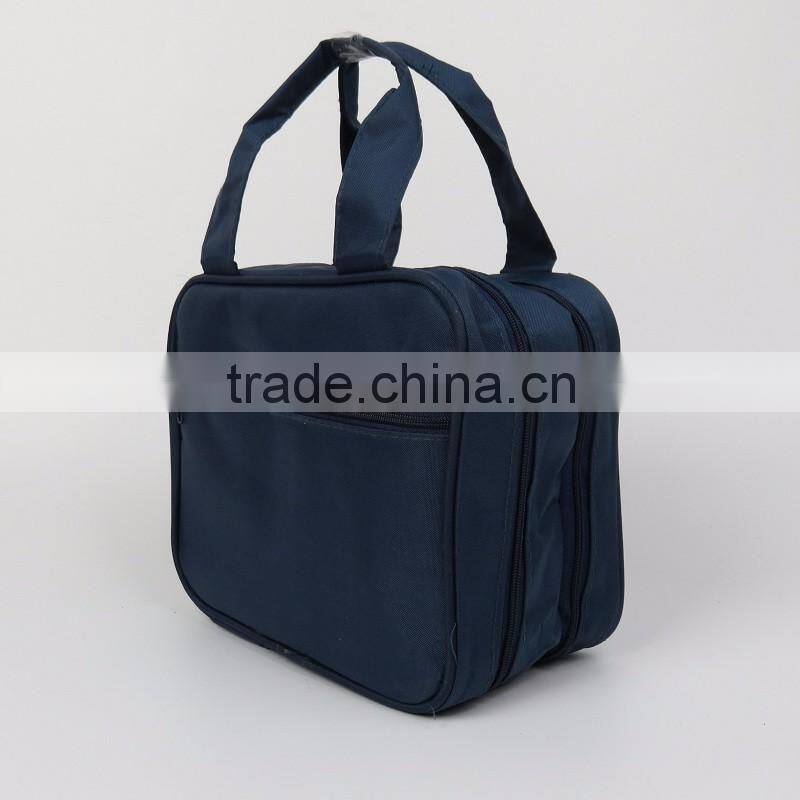 Deluxe 600D Personal Travel Custom Foldable Toiletry Bag
