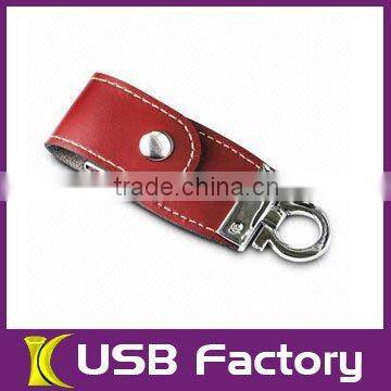 Leather USB Flash stick 8GB