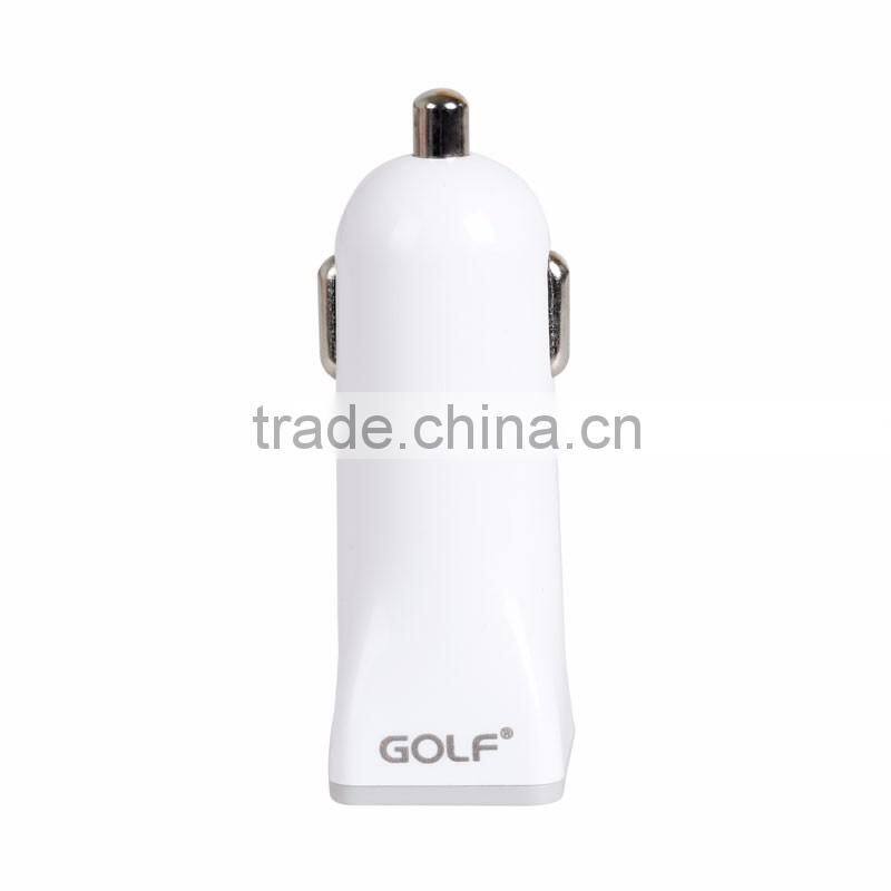 factory wholesale dual usb charger used for mobile phone car charger