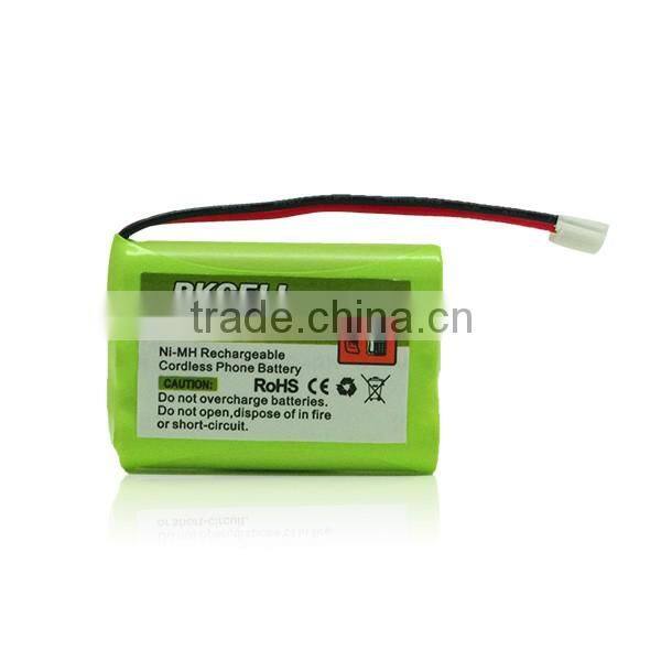 MD-4150 cordless phone battery PK-0046 Ni-MH AAA*3 3.6V cell pack 0.6ah