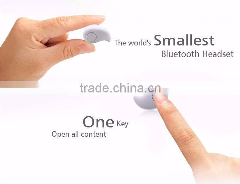 Mini Wireless Bluetooth V4.0 Earphone Headphone In Ear Headset Stereo Earpiece Handfree Calls & Listening to music Universal